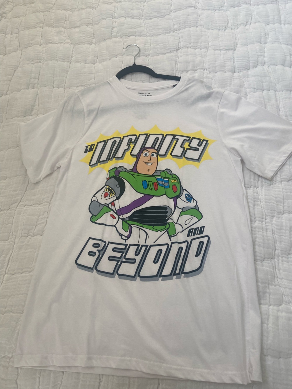 Toy story Boohoo White Buzz Lightyear Graphic Tee